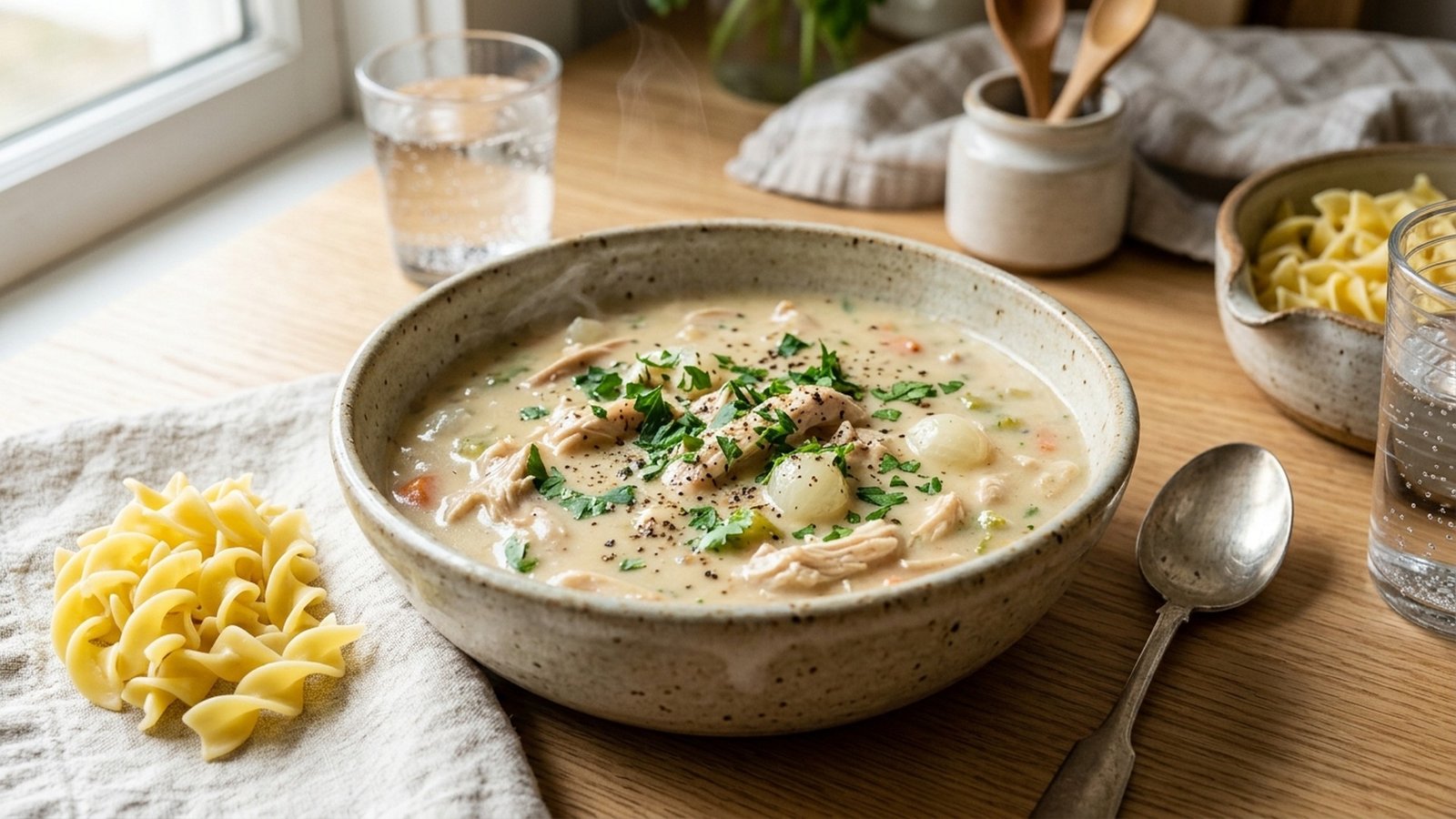 Slow Cooker Chicken and Cream of Chicken Soup