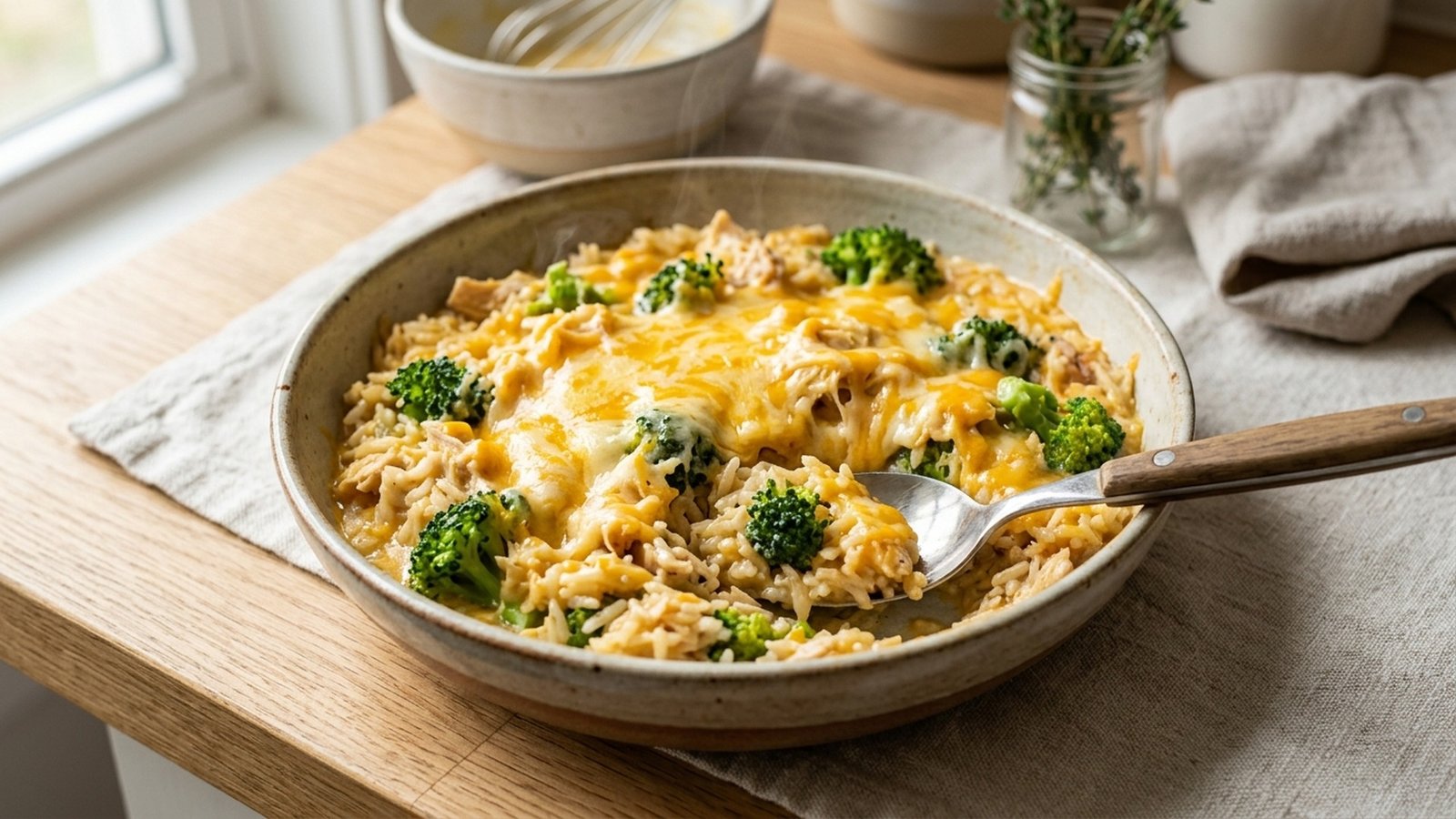Crock Pot Cheesy Chicken and Rice
